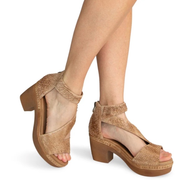 Antelope Lacie Heel Sandals - size 38 (7-7.5) - Picture 2 of 10